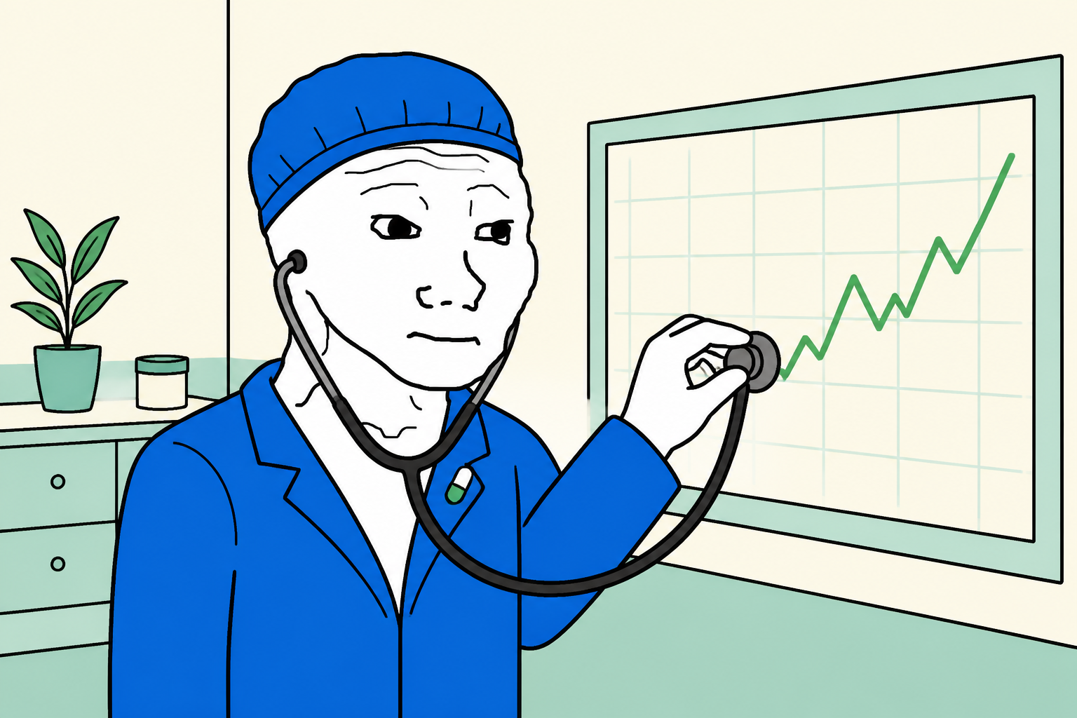 Green pulse meme